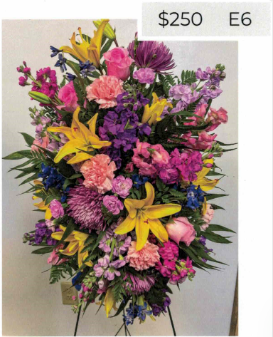 Standing Sprays & Easel Arrangements