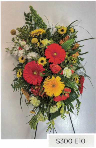 Standing Sprays & Easel Arrangements