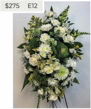 Standing Sprays & Easel Arrangements