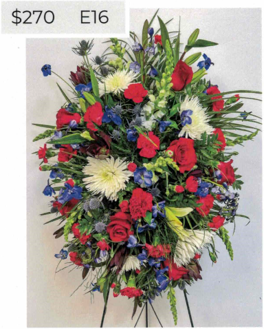 Standing Sprays & Easel Arrangements