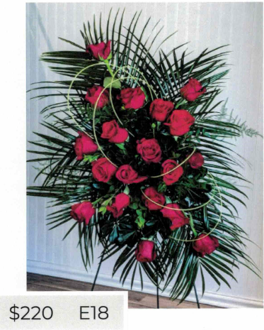 Standing Sprays & Easel Arrangements