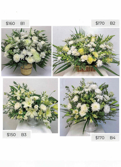 Sympathy Bouquets & Vase Arrangements
