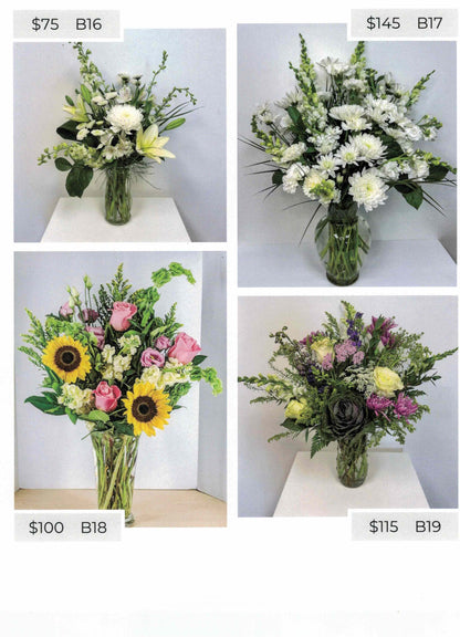 Sympathy Bouquets & Vase Arrangements