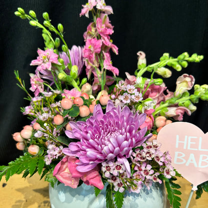 Hello Baby Elephant Arrangement