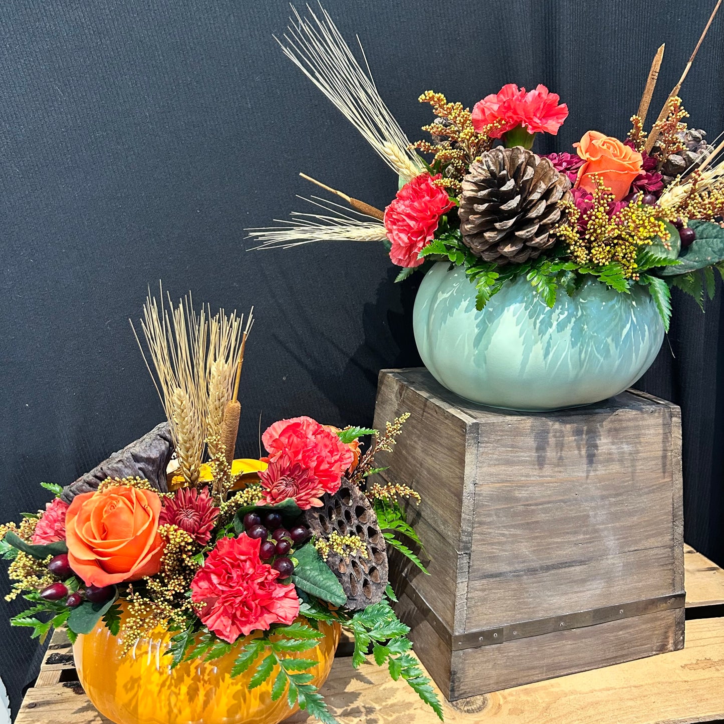 Harvest Pumpkin Arrangement