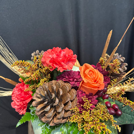 Harvest Pumpkin Arrangement