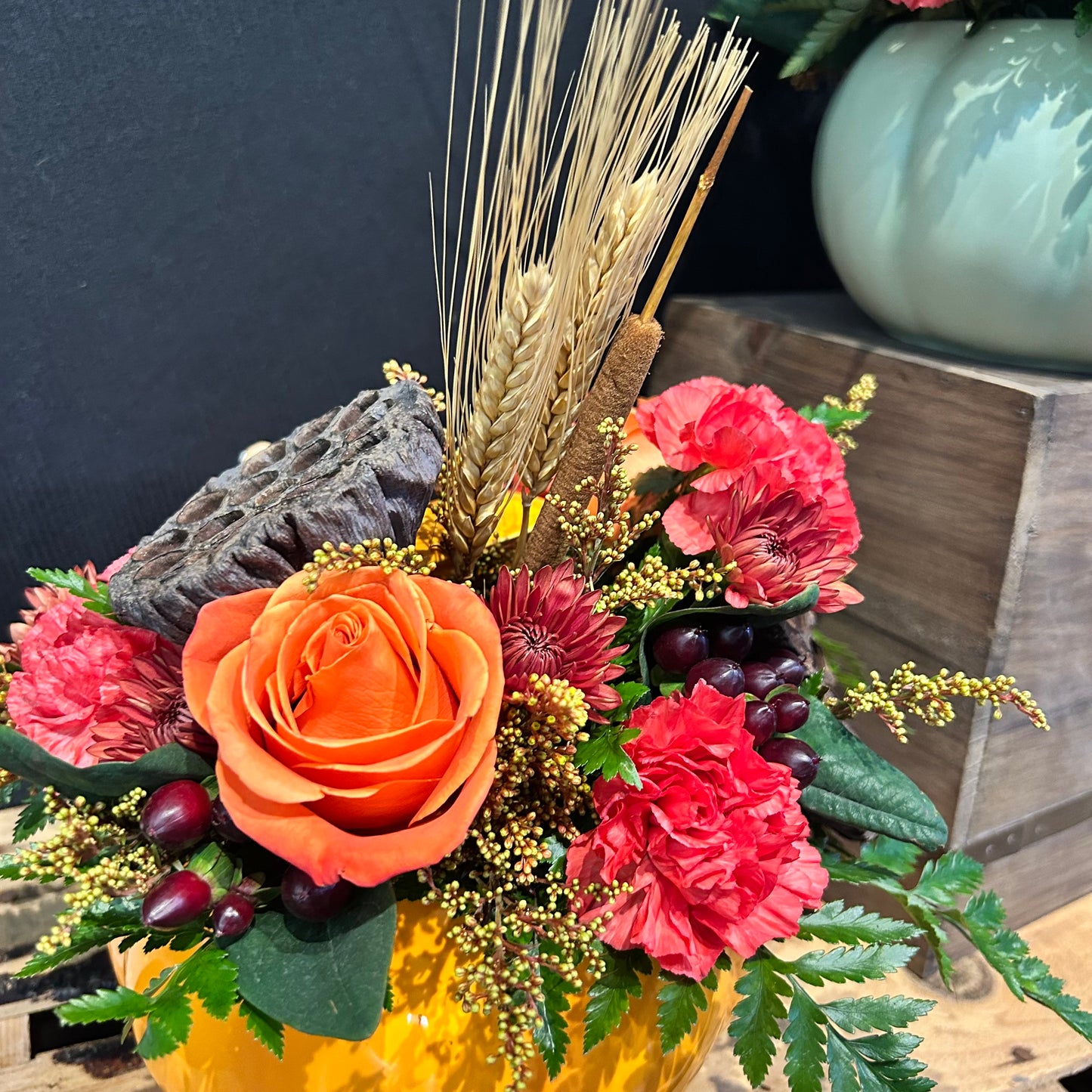 Harvest Pumpkin Arrangement