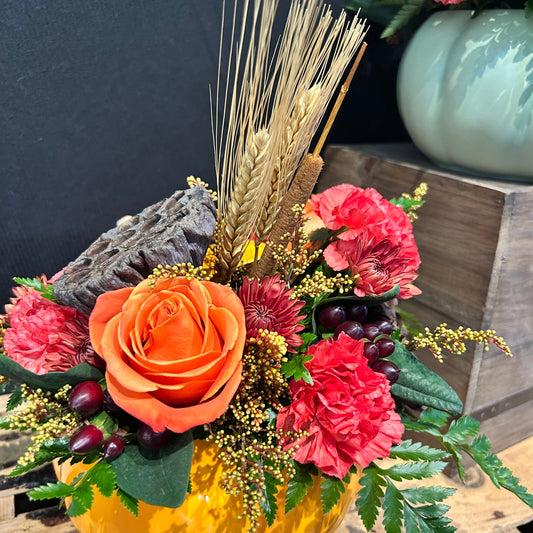Harvest Pumpkin Arrangement