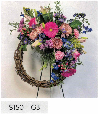 Grapevine Wreaths with Silk Flowers