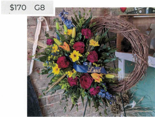 Grapevine Wreaths with Silk Flowers