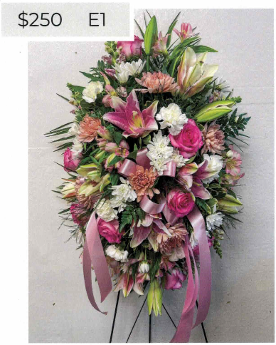 Standing Sprays & Easel Arrangements