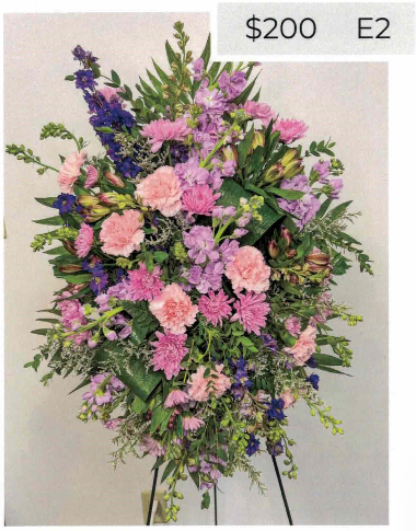 Standing Sprays & Easel Arrangements