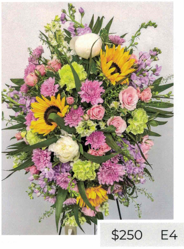 Standing Sprays & Easel Arrangements