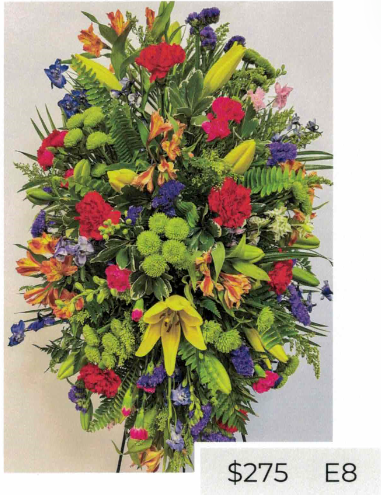 Standing Sprays & Easel Arrangements