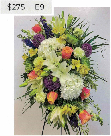Standing Sprays & Easel Arrangements