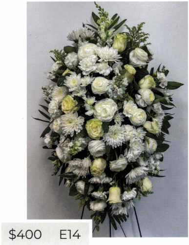 Standing Sprays & Easel Arrangements