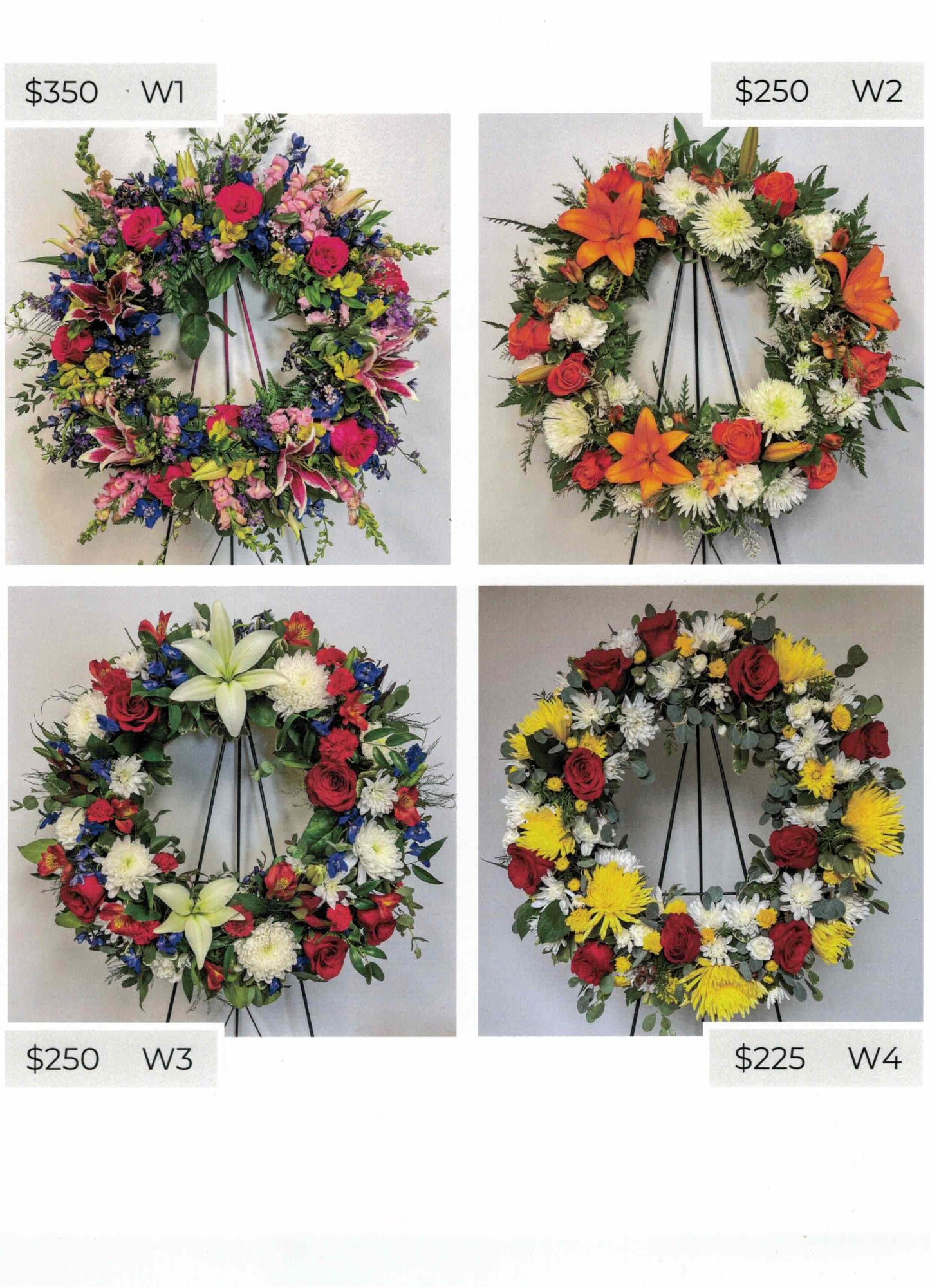 Sympathy Wreaths